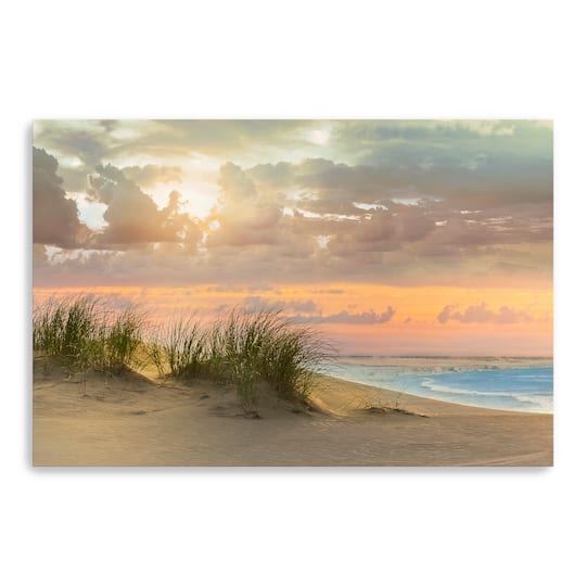 Seagrass and Twilight Canvas Giclee